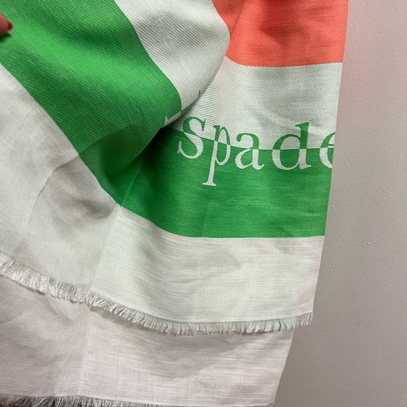 Kate Spade Multicolor Striped Scarf sold out on website - Picture 6 of 8